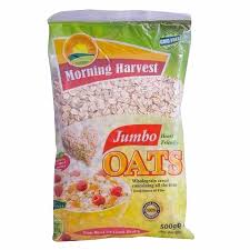 Morning Harvest Jumbo Oats Bag 500g